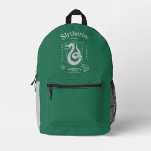 SLYTHERIN™ Stolz Ehrgeiz Cunning Wappen Bedruckter Rucksack