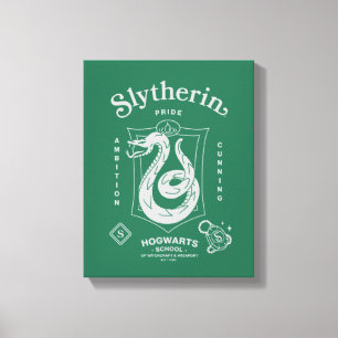 SLYTHERIN™ Stolz Ehrgeiz List Wappen Leinwanddruck