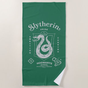 SLYTHERIN™ Stolz Ehrgeiz List Wappen Strandtuch