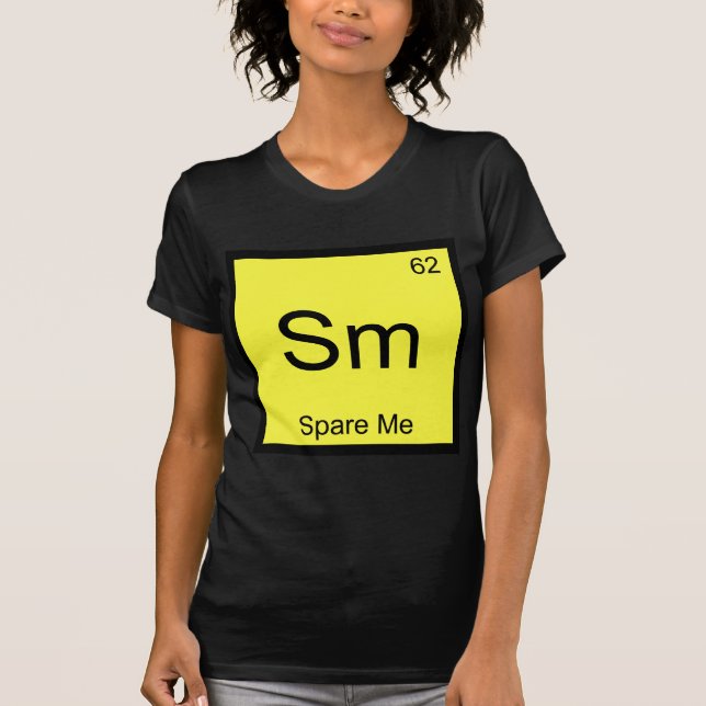 Sm - Bowling-T-Shirt für die Ersatzchemie T-Shirt (Vorderseite)