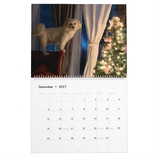 Sm, Med, LG Kalender - Digitale Bilder *** (Dez 2027)