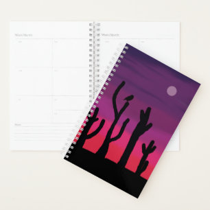Sm Planner Coucher de soleil Saguaro