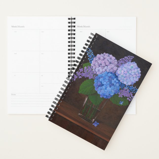 Sm Planner - Hydrangeas/Bouddleia (Devant avec enveloppe)
