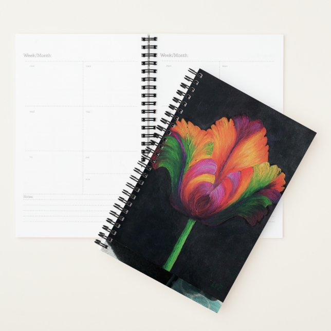 Sm Planner Rainbow Parrot Tulip (Devant avec enveloppe)