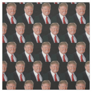 SMahlen Foto Präsident Donald Trump Stoff