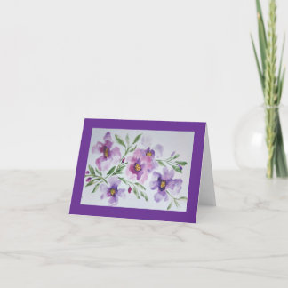 Small, 4" x 5.6" Folded Note Card