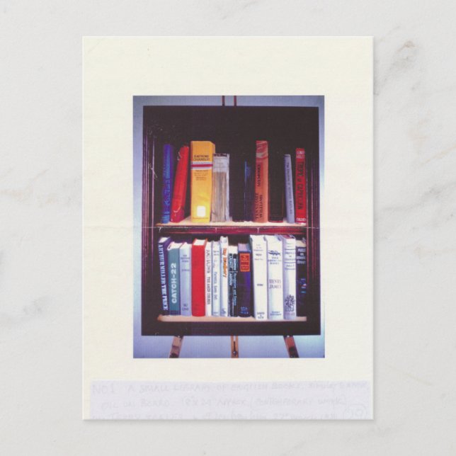Small American Library 1985 Postkarte (Vorderseite)