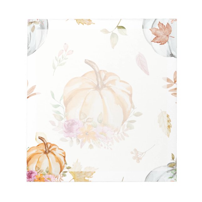 Small Autumn Paper for Notes & Lists Notizblock (Vorderseite)