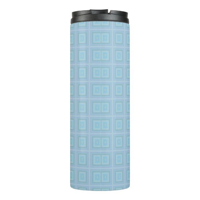 Small blue squares. thermosbecher (Rückseite)