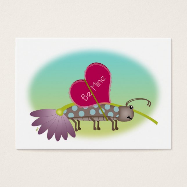Small Bug Big LIEBE Valentines (Vorderseite)