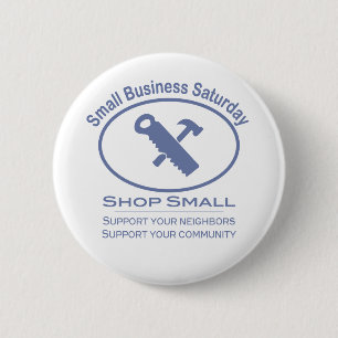 Small Business Samstag - Hardware blau Button