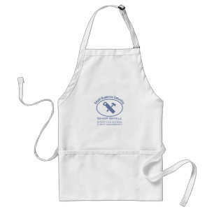 Small Business Saturday - Hardware blue Schürze