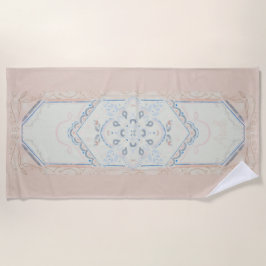 small,CUSTOM NAME Delicate Seashell Strandtuch