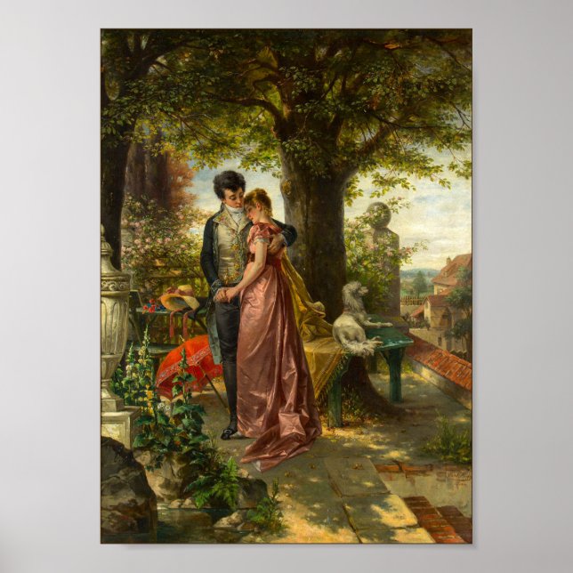 Small Early 19th Century Scene Poster (Vorne)