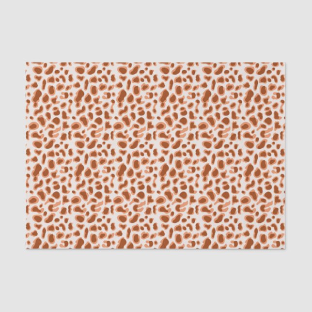 Small Giraffe Animal Print Seidenpapier (Vorderseite)