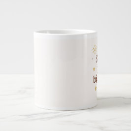 Small Joys, Big Hearts | Cozy Christmas Mug Jumbo-Tasse