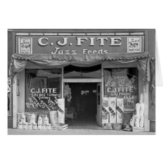 Small Town Füttre Store, 1936