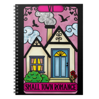 Small Town Romance Tarot Notebook Notizblock