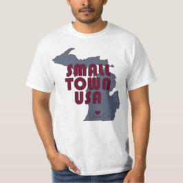 Small Town USA | Gewerkschaft City Michigan T-Shirt