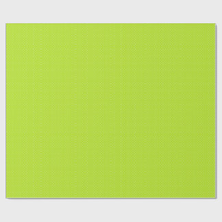 Small White Polkadots On Lime Green Wrapping Paper Geschenkpapier