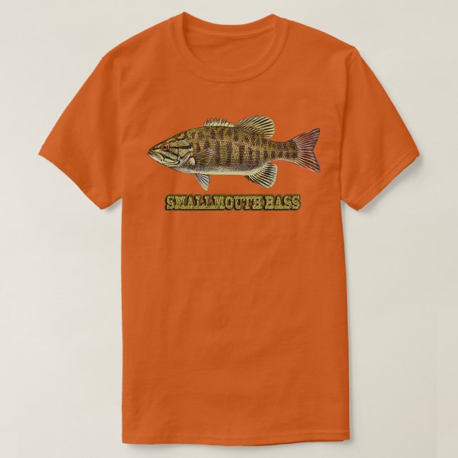 Smallmouth Bass T-Shirt (Design vorne)