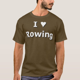 SMandH 1131 I Liebe Heart Rowing T-Shirt