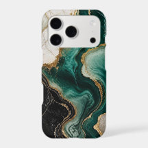 Smaragd-Achat-Marmor-Handyhülle, iPHONE 18