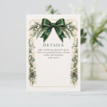 Smaragd-Bogen Botanische Florale Winterhochzeit 