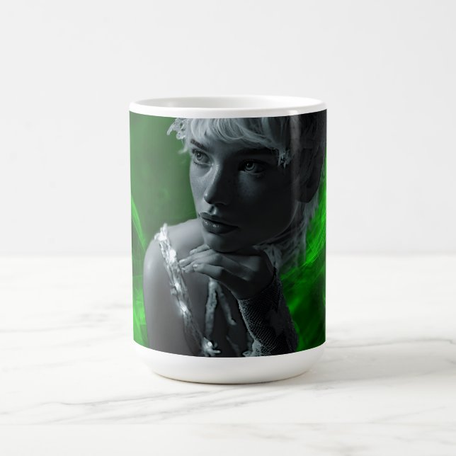 Smaragd-Muse Kaffeetasse (Mittel)
