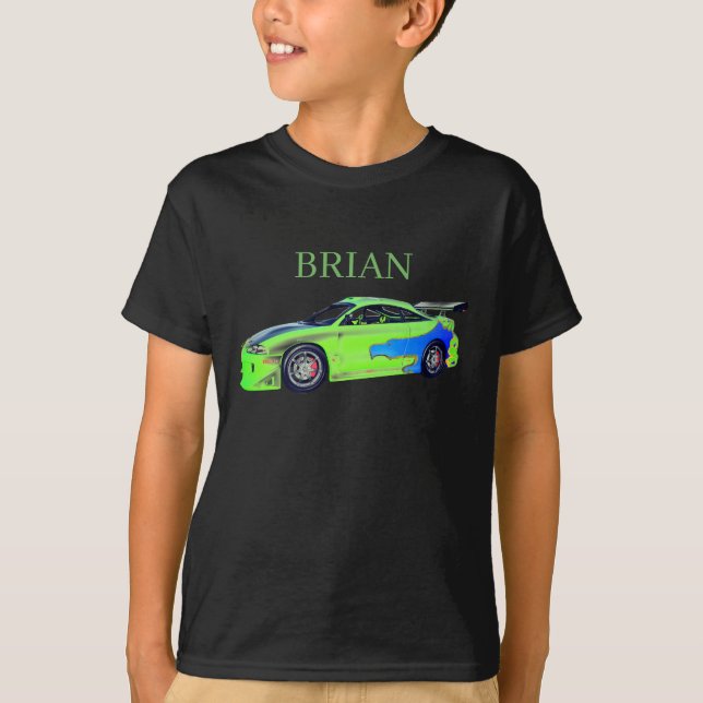 Smaragd-Rennläufer des grünen Horizonts T-Shirt (Vorderseite)