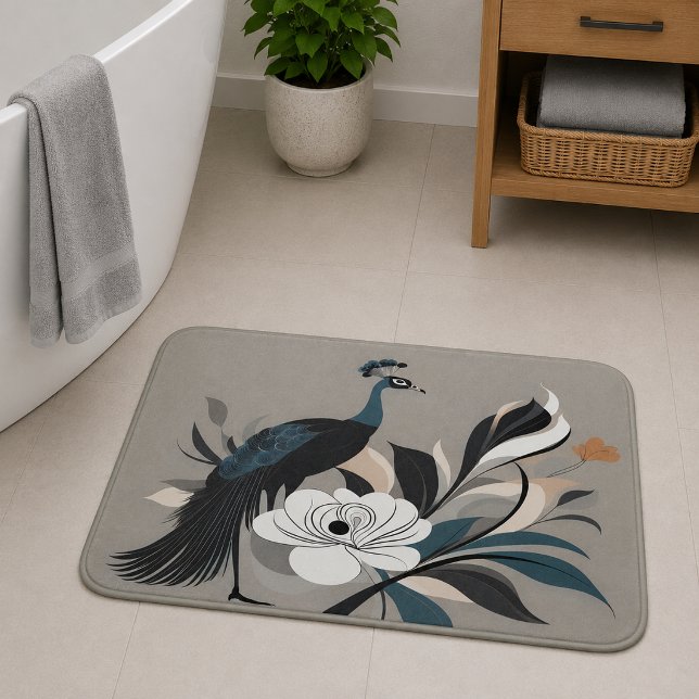 Smaragd-Strudel Badematte (Emerald Whirlwind Bath Mat
)