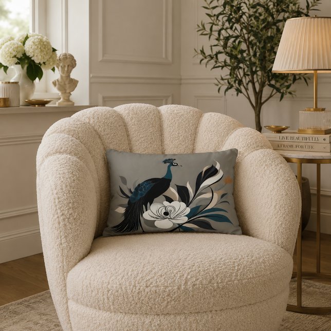 Smaragd Wirbelwind Dekokissen (Emerald Whirlwind Accent Pillow
)