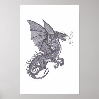 Smaragddrache Poster