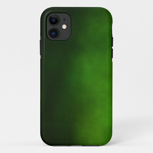 Smaragdgrün Ombre iPhone Fall Case-Mate iPhone Hülle (Rückseite)
