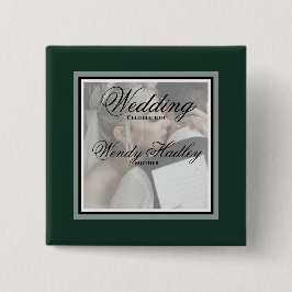 Smaragdgrüne, anpassbare Schaltfläche für den Name Button