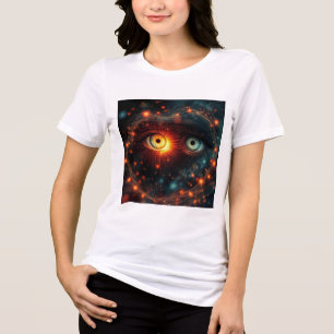 smaragdgrüne Augen Tri-Blend Shirt