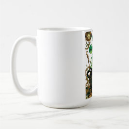 Smaragdgrüne Ausreden-Kessel-Grafik-T-Shirt Kaffeetasse