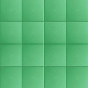 Smaragdgrüne Küche oder Badezimmerwand   Quadratis Fliese