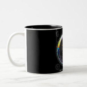 Smaragdobservatoriumkaffee-Tasse Zweifarbige Tasse