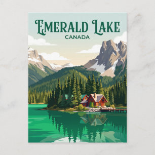 Smaragdsee Kanada Postkarte