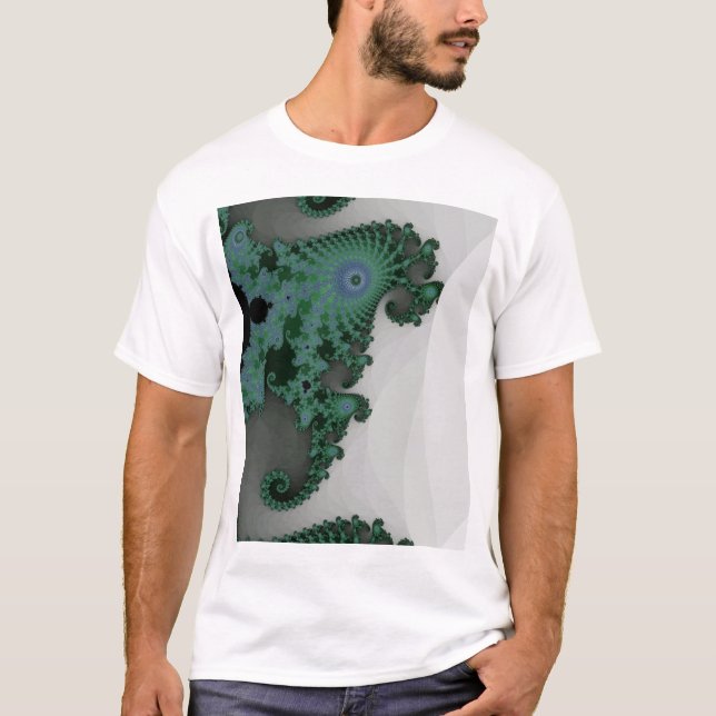 SmaragdSeepferd-T - Shirt (Vorderseite)
