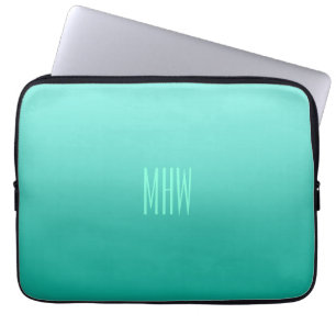 Smarald Gradient individuelle Laptop-Ärmel Laptopschutzhülle