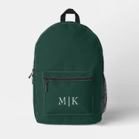 Smarald Green und White | Modernes Monogramm