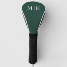 Smarald Green und White | Modernes Monogramm