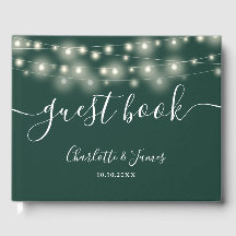 Smarald String Lights Signature Script Wedding