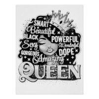 Smart Beautiful Phantastisch Black Queen Melanin S