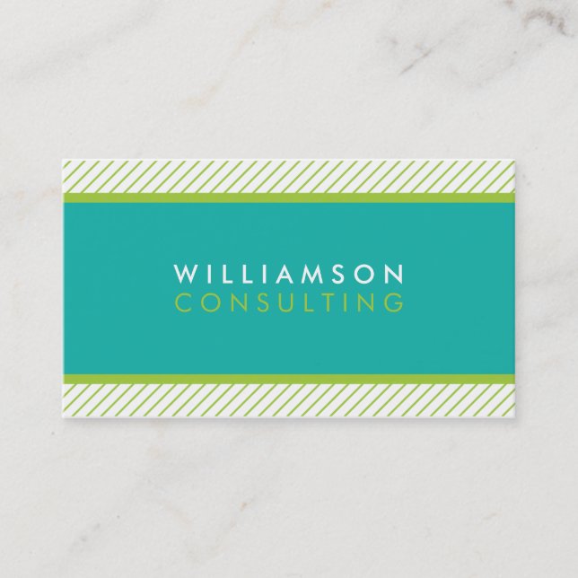 SMART BUSINESS CARD :: schlicht modern und trendig Visitenkarte (Vorderseite)