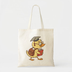 Smart Cartoon Duck Student Abschluss Tragetasche