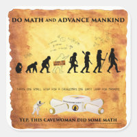 Smart Cavewoman: Mathe machen und den "Advance Man