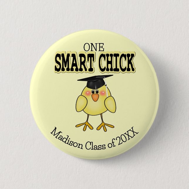 Smart Chick Button (Vorderseite)